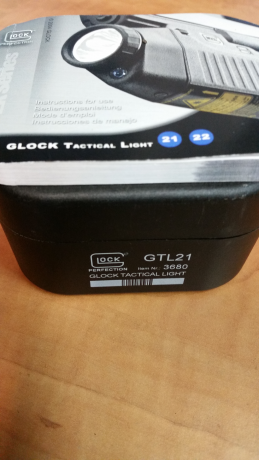Glock Gtl- 21 modelo para glock o cualquier arma con carril picatinny, combo de  linterna y láser. Vendo 02