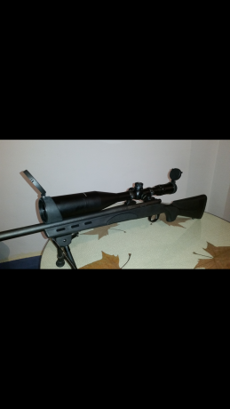 Remington 700sps con visor Leapers 8-32 x 56 accushot SWAT Mil dot,  bipode rock Mountain de 6" - 00