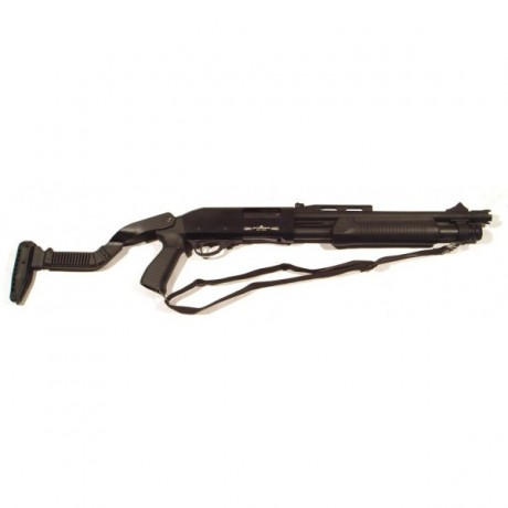Se vende escopeta Stinger Tactical con culata táctica y pistolete y con culata normal. (Intercambiable)

Capacidad 00