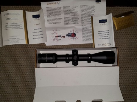rifle de cerrojo de la casa HEYM modelo SR21, prácticamente  nuevo (tres cajas de balas quemadas), por 01