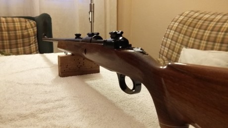 De momento se retira de la venta.Cerrar anuncio.Saludos. P1010576 (Pequeña).JPG Se vende rifle Santa Bárbara 21