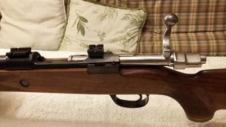 De momento se retira de la venta.Cerrar anuncio.Saludos. P1010576 (Pequeña).JPG Se vende rifle Santa Bárbara 31