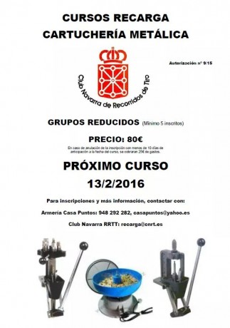 Hola compañeros:
Por medio de este hilo vamos a intentar estar informados de los cursos de recarga que 170