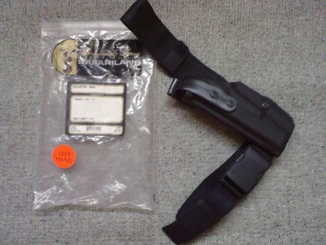   Funda Safariland 3005 para Glock 17, 19, 22, 23...
Para tirador zurdo.
Sin estrenar.
30€ más gastos 00