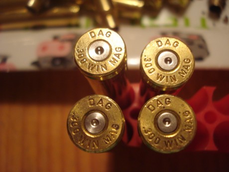Vendo 185 vainas marca DAG by RWS del calibre .300 Winchester Magnum con un solo disparo efectuado, pulidas 01