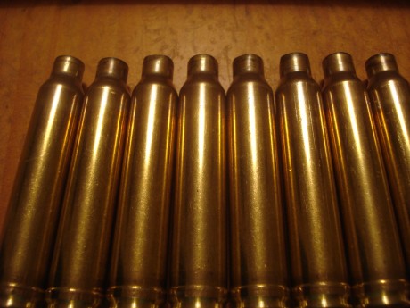 Vendo 185 vainas marca DAG by RWS del calibre .300 Winchester Magnum con un solo disparo efectuado, pulidas 00