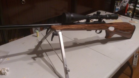 Hola.

  Pongo a la venta esta Carabina, CZ Thombhole 455 Varmint, visor Tasco Target Varmint, 10-40x50 10