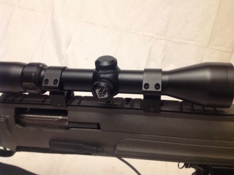 carabina calibre 22 lr , marca HK . modelo 416d , modelo cañon corto , como nuevo muy poco uso , se incluyen 41