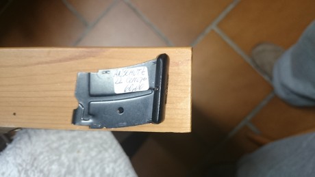 Cargador Anschutz calibre 22 LR de cinco tiros, para carabina de cerrojo. Está sin estrenar.
Precio 30 00