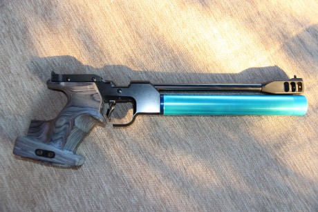  MARCA: TAU BRNO 
 MODELO: MK08 MATCH 
 AÑO: 2015 , comprada en Armerías Ayala
CALIBRE: 4.5 mm (.177)
 11
