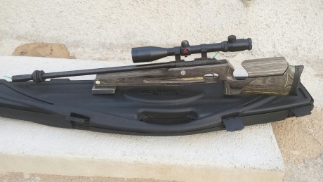 Un amigo se vende esta carabina con visor Hakko 6-24x50 y maletín tal como se ve en la foto, por 550€ 02