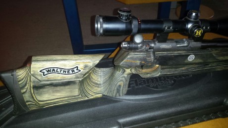 Un amigo se vende esta carabina con visor Hakko 6-24x50 y maletín tal como se ve en la foto, por 550€ 01