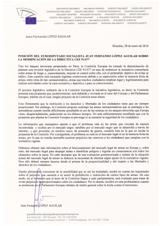 No sé si estais al tanto de esta noticia:

https://ukshootingnews.wordpress.com/2015/11/17/the-eu-will-publish-a-total-semi-auto-rifle-ban-proposal-tomorrow/

Pero 160