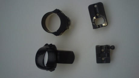 VENDIDAS muchas gracias.

 bases Apel válidas para Browning BAR, longtrack, benelli Argo o Winchester 01