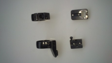VENDIDAS muchas gracias.

 bases Apel válidas para Browning BAR, longtrack, benelli Argo o Winchester 00