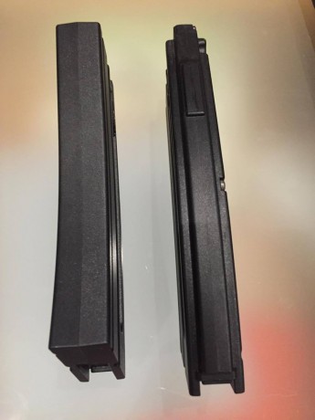 lote compuesto de 2 unidades de cagadores de 20 tiros para la carabina HK 416 o G36 version calibre 22. 00
