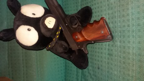 Vendo mi norinco 1911, tira muy bien y es muy precisa, tiene el disparador afinado, calibre original 45ACP, 00