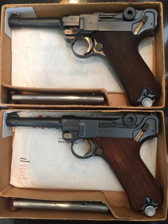 Iniciaremos con una artilleria Erfurt 1914, para continuar con una Mauser Original 4 pulgadas fabricada 120