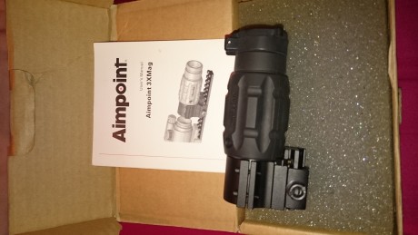 Para los fanáticos de los AR15 pongo en venta este aimpoint 3x que hace un tiempo me trajeron de USA y 01
