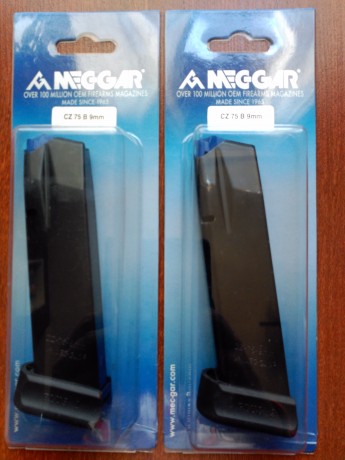 :pist: Busco algun cargador largo para CZ o Tanfoglio 9pb small frame (normal) más o menos 25 cartuchos. 160