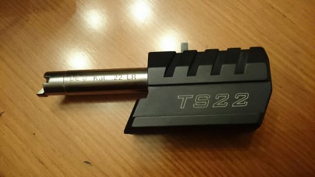 Hola a todos,

Pongo a la venta esta pistola de precisión TESRO TS22-3 en calibre 22LR con apenas disparos 120