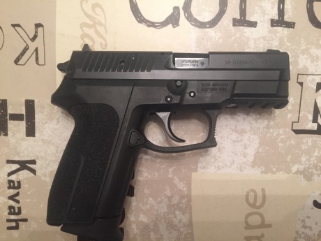 Buenas.
Vendo esta pistola Sig Sauer SPC 2022 en 9mm.
El arma se encuentra en perfecto estado, muy poco 00