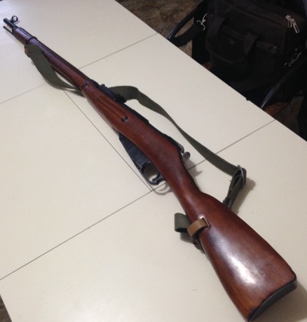 Al haber encontrado otro, vendo un Mosin Nagant
Buen estado, todos los numeros coincidentes.
Se incluye 31