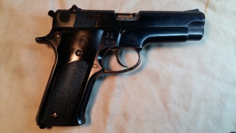 Vendo Pistola SMITH WESSON inutilizada por fresado en recamara, para poner en Libro de Coleccionista 350e 02