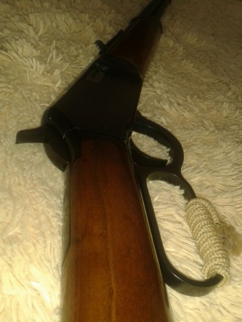 Hola buenas, vendida

Vendo este precioso winchester mod 9422 en calibre 22 magnum, 10 cartuchos de capacidad.
Estado 22