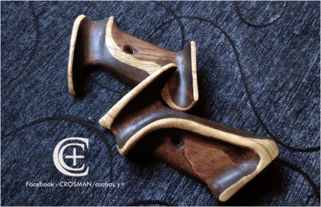 Vendo cachas para pistolas Crosman todos los modelos(22xx-13xx) fabricadas en varios tipos de madera y 01