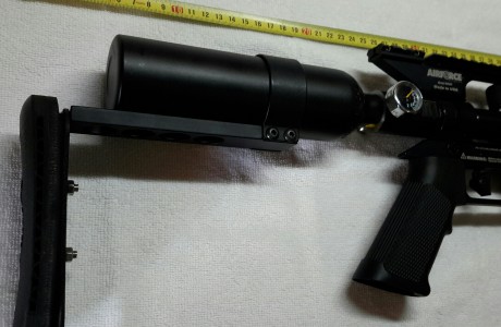 Vendo AirForce Pistol cal. 6,35 con los siguientes complementos:

- E-Tac modificado para botella pequeña.
- 01