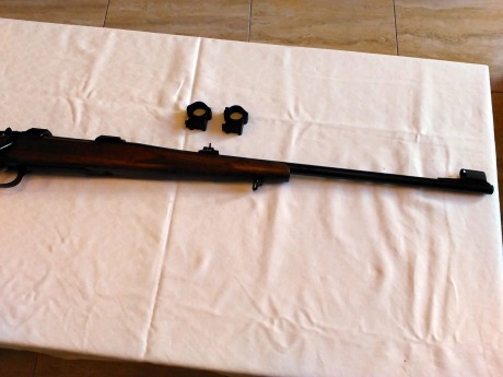 Se vende rifle de cerrojo CZ 550 en calibre 308,impecable ,gatillo al pelo,anillas 1"pulgada ,
esta 22
