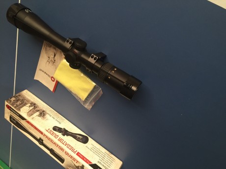 Vendo visor SIMMONS PREDATOR QUEST 4,5-18x44

- Opticas con cubierta multicapas
- Tubo de 30mm de una 01