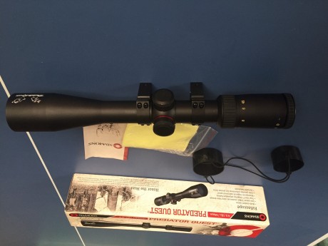 Vendo visor SIMMONS PREDATOR QUEST 4,5-18x44

- Opticas con cubierta multicapas
- Tubo de 30mm de una 00