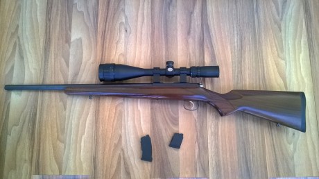 Vendo Carabina CZ 453 VARMINT - Cañón pesado - en muy buen estado

Incluyo 2 Cargadores 
Funda 
El Visor 02