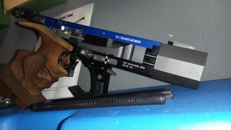 Pues lo dicho, vendo esta pistola de competicion standar y velocidad.
Su estado es muy bueno, tanto estetico 10