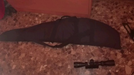 Vendo BSA Buccaneer del 4,5 con silenciador lobo que la deja muda,cargador de 10 tiros, visor BSA 3-7 12