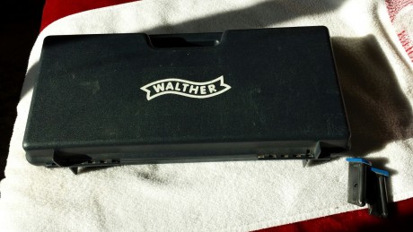 Un compañero deja las armas de fuego y me pide que ponga este anuncio.
 Vendo  Walther GSP cal. 22 + kit 12