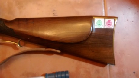 Vendo fusíl de chispa Pedersoli8 modelo JÄger Target.
Calibre .54
Lo entrego con baqueta, embudo y correa.
Está 11