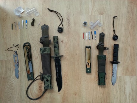 Vendo lote cuchillos Aitor Jungle King I y II, están poco usados pero en muy buen estado, se venden tal 02