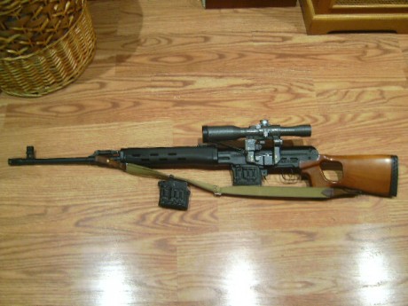 Hola vendo por no usar Izmash Tiger del calibre 7,62x54r ,visor ruso de 8 aumentos tipo sniper y centrado 02
