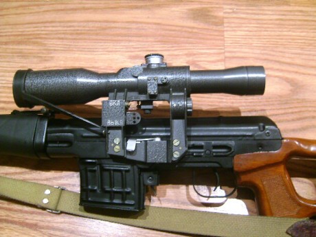 Hola vendo por no usar Izmash Tiger del calibre 7,62x54r ,visor ruso de 8 aumentos tipo sniper y centrado 22