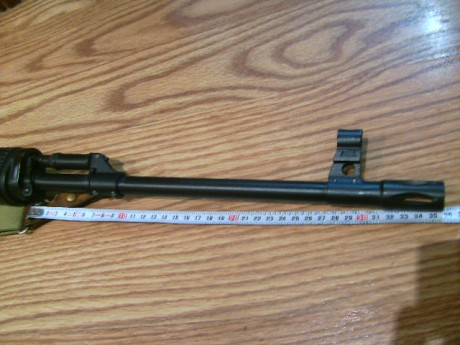 Hola vendo por no usar Izmash Tiger del calibre 7,62x54r ,visor ruso de 8 aumentos tipo sniper y centrado 30