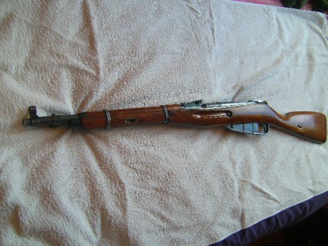 Por no darle uso vendo mosin nagat de 1945 ,en muy buen estado,modelo infanteria (corto)solo lo he usado 00