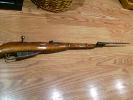 Por no darle uso vendo mosin nagat de 1945 ,en muy buen estado,modelo infanteria (corto)solo lo he usado 22