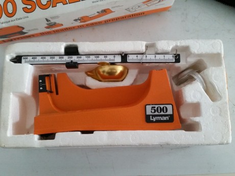 Se vende bascula LYMAN 500, prácticamente sin uso, viene de una persona mayor que apenas recargó.

50€ 00