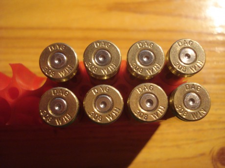 Buenos días,

Vendo vainas de la marca DAG by RWS del calibre .308Win. 1 tiro y pulidas con Tumbler a 10