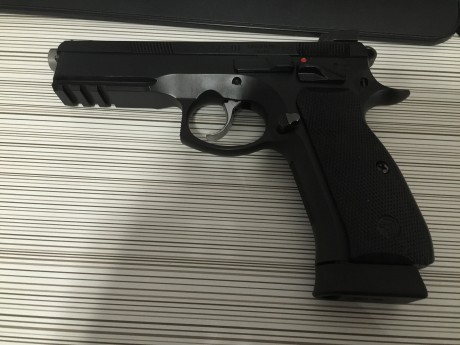 Vendo Cz Shadow con cañon de cinco pulgadas, comprada hace 4 meses y usada solo en 3 tiradas.
Se incluyen 01