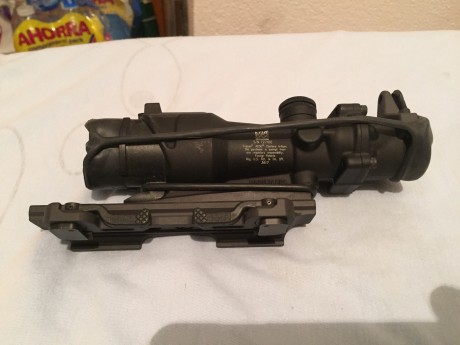 Hola
Vendo Trijicon ACOG 4x32 TA01NSN
Diseñado para las especificaciones exactas del comando de operaciones 02