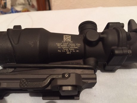 Hola
Vendo Trijicon ACOG 4x32 TA01NSN
Diseñado para las especificaciones exactas del comando de operaciones 01